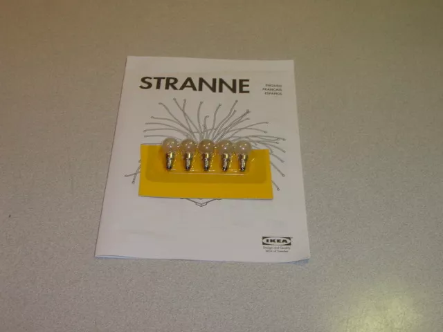 Ikea stranne lamp replacement bulbs deals