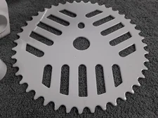 Bmx 44T Cheese Grater Sprocket Old School Bmx GT/Dyno Style White
