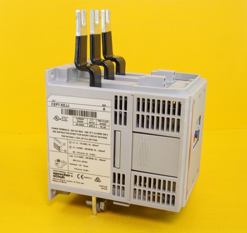 Sprecher + Schuh CEP7-EEJJ Overload Relay , 3 Phase AUTO/MAN 40-200A - Picture 5 of 12