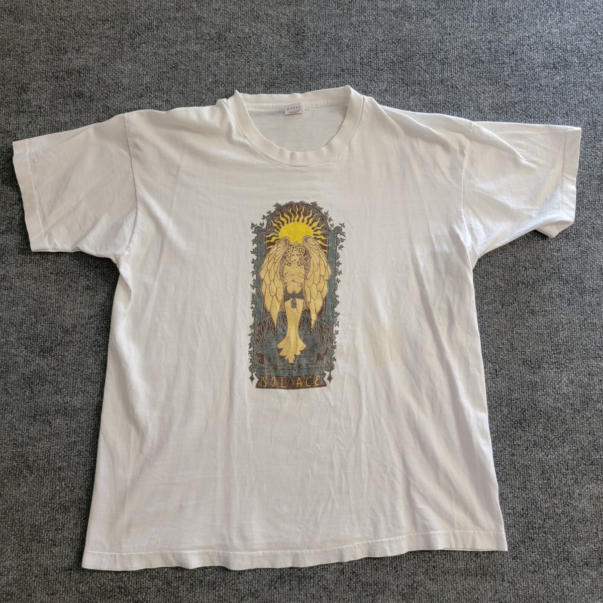90s古着 Sarah McLachlan ヴィンテージTシャツ 白 XLサイズ 90s
