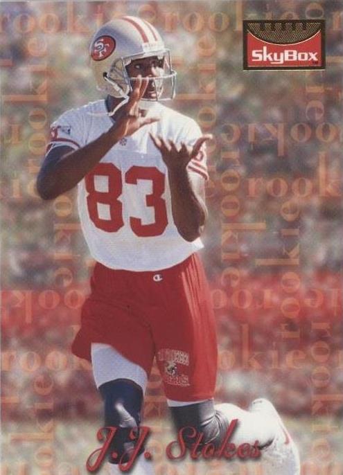 1995 Skybox Premium J.J. Stokes #168 - 1 of 2