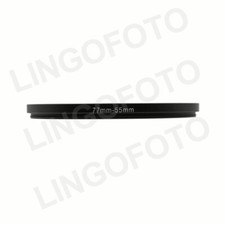 77mm to 55mm Stepping Step Down Ring Camera Lens Filter Adapter Ring 77-55mm