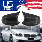 Carbon Fiber Rear View Side Wing Mirror Cover Caps For BMW F10 Pre-LCI 2011-2013