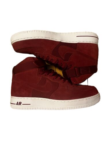 Nike Air Force 1 High 07 'University Red' Herren 11 - 315121-610 - Wildleder & Strick - Bild 3 von 8