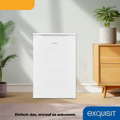 Exquisit Gefrierschrank, Tiefkühlschrank, 85 L, klein, kompakt, GS81-050C weiss - Bild 5 von 9