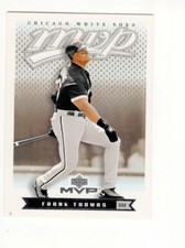 2003 Upper Deck MVP Frank Thomas (HOF) #44 Chicago White Sox Free Shipping