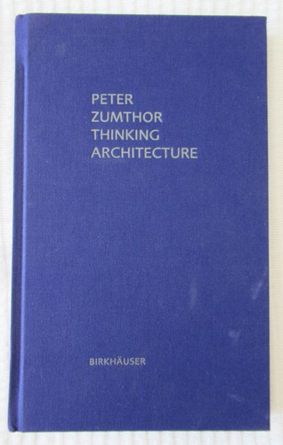 Thinking Architecture by Peter Zumthor (HC, Second Expanded ed) VG condition - Picture 1 of 2
