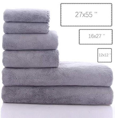 MOONQUEEN Ultra Soft Towel Set - Quick Drying - 2 Bath Towels  Assorted Colors  - Picture 12 of 105