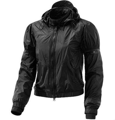 ADIDAS by STELLA MCCARTNEY BLACK WINDBREAKER PERFORMANCE RUN ACTIVEWEAR SIZE-S - Bild 3 von 11