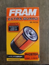 Fram PH2870A Conventional / Synthetic Extra Guard Oil Filter with Super Grip NEW