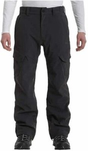 Gerry Water Resistant Fleece Lined Men's Snow Pants - Black, Size L