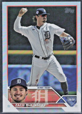 2023 Topps Update Rainbow Foil #US175 Zach McKinstry - Detroit Tigers - MINT