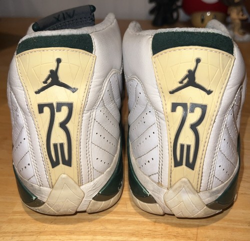 Size 11.5 - Air Jordan 14 Retro Forest - Worn - 311832 131 00 - Picture 7 of 10