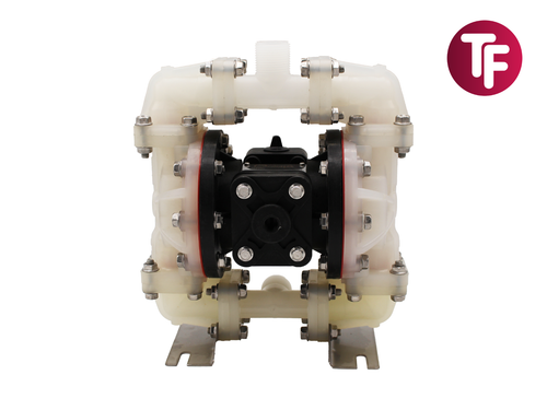 Kompatible Sandpiper 1/2" und 1" Anschlüsse Enviroflex Luftmembranpumpe Poly/Sant - Bild 2 von 11