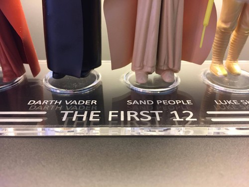 1 x Soportes Synergy - Vintage Star Wars First 12 Stand (solo soporte de exhibición) - Imagen 5 de 8