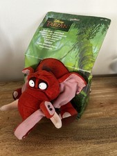 1999 Vintage Disney Tarzan Trunk Tricks Tantor Elephant Plush