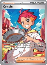 Crispin Holofoil NM Ultra Rare Stellar Crown 164/142 on eBay