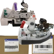 2x Full Metal FRONT Door Latch Left+Right For Jeep Wrangler TJ 1997-2002