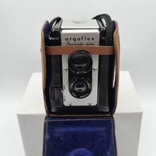 Vintage Argus Argoflex Seventy-five 75 Box Camera and Case TLR Camera Untested