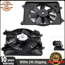 Radiator Condenser Cooling Fan Assembly.For 2016-2018 Honda HR-V 19015-51B-H01 _