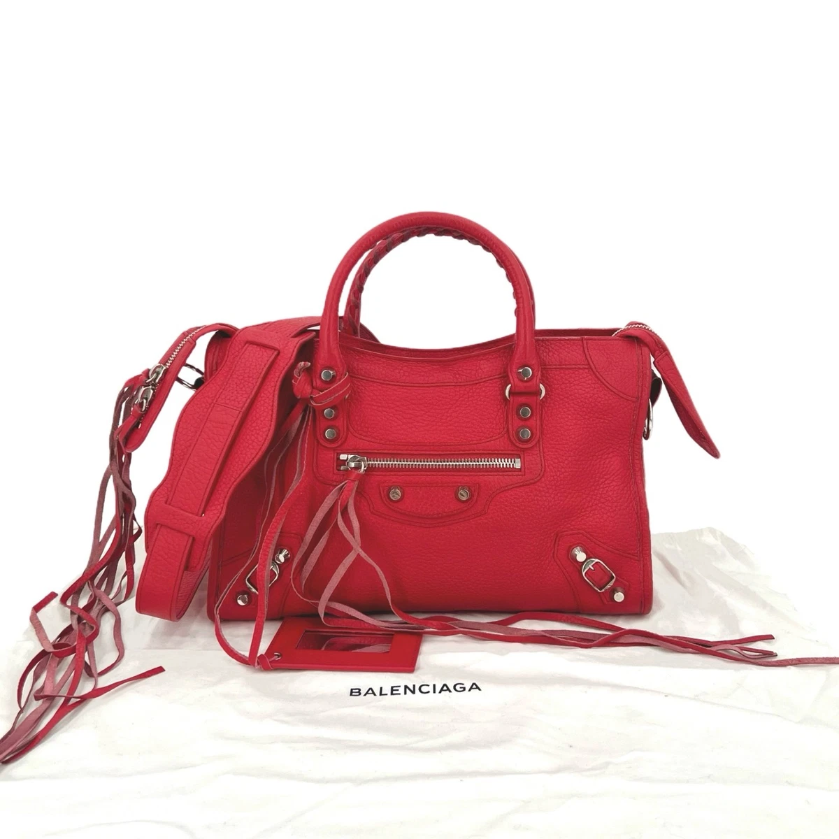 Balenciaga City Red Bags & Handbags for Women for sale | eBay