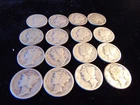 Mercury dimes lot of 16