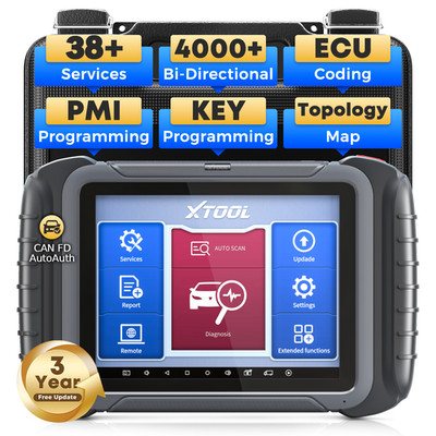 XTOOL D8 Bidirectional OBD2 Scanner All System Coding Diagnostic Tool 38+ Resets