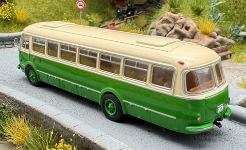 ZS Jelcz 043 Überlandbus 1964 Grün-beige Brekina/Starline 1:87 - Bild 2 von 2