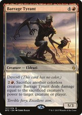 Barrage Tyrant [Battle for Zendikar] Lightly Played Foil