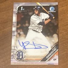 2019 RILEY GREEN BOWMAN CHROME ROOKIE AUTO