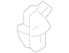 Genuine Mazda Support Rod Holder S05B-56-643