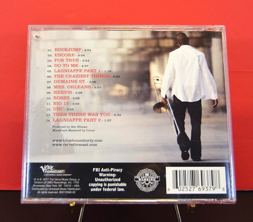 'TROY' TROMBONE SHORTY 'For True' 2011 Issue (NM- CD Jazz/Fusion/Rock/Punk Music - Picture 2 of 4