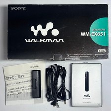 SONY Walkman cassette player WM-EX651 Portable cassette player Used