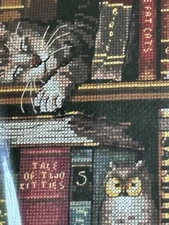 Dimensions Gold Collection 3818 CAPTIVATING FELINES Cat Cross Stitch UNOpened