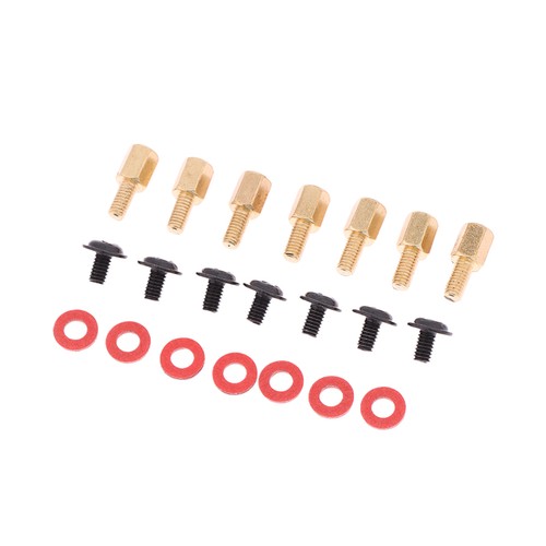 60Pcs PC Case Fans 6.5MM Motherboard Riser+20Pcs Screws+20Pcs Washers Gasket - Afbeelding 7 van 12