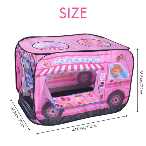 Eis Cream Truck Kinder Spiel Zelt - Faltbares Drinnen und Draussen Spiel Ha6601 - Bild 4 von 4