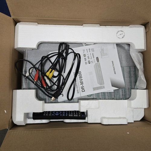 New In Box JVC DR-MV80B DVD + VCR / VHS COMBO Video Player / Recorder HDMI - Picture 6 of 7