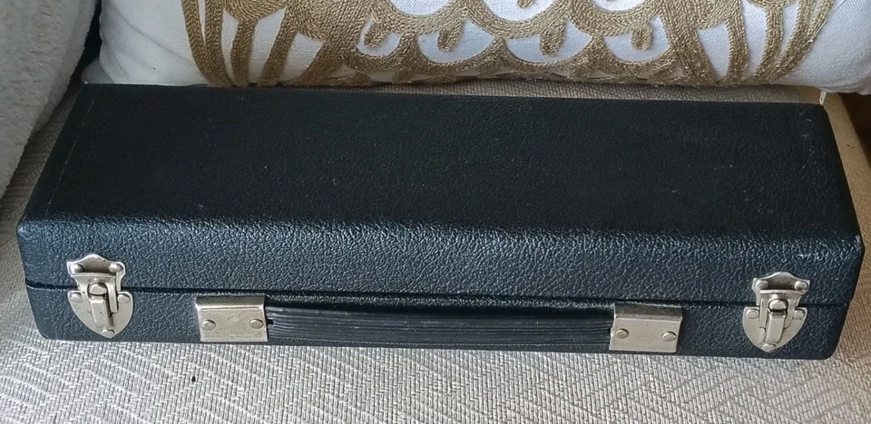 Grabadora soprano vintage de Mollenhauer Pearwood con estuche original LEER Foto 3 de 4