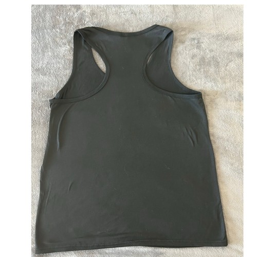 Camiseta sin mangas para mujer con estampado floral tropical/negra talla XXL  - Imagen 4 de 7