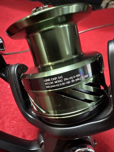 Shimano Symetre 4000HG Spinnrolle Angelrolle - ungefischt - Bild 4 von 10