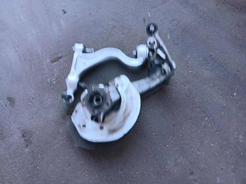 10-16 Porsche Panamera Left Front Suspension Spindle Knuckle Control Arm Set AWD - Image 3 of 4