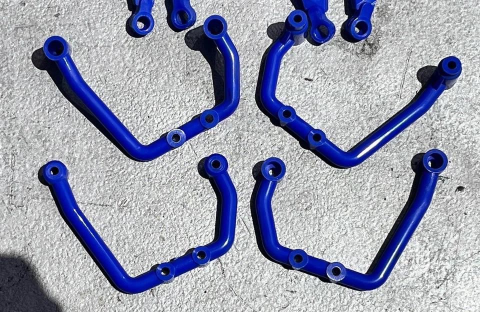 2004 Tamiya Super Clod Buster RC 1:10 Chassis F Parts #10005969 BLUE - NEW - Image 4 of 4