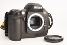 Nikon D100 6.1 Mp Dslr Camera Body with Strap Cap Battery Tested V25