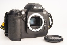 Nikon D100 6.1 MP DSLR Camera Body with Strap Cap Battery TESTED V25