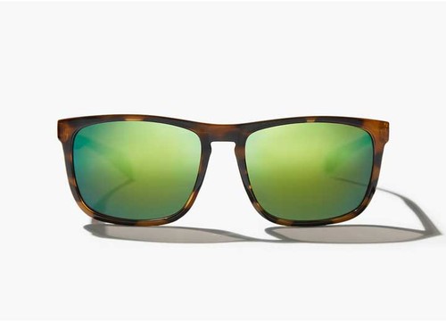 Bajio Sonnenbrille CAL141102 Calda grün verspiegelt Glas braun Schildpatt glänzend - Bild 2 von 4