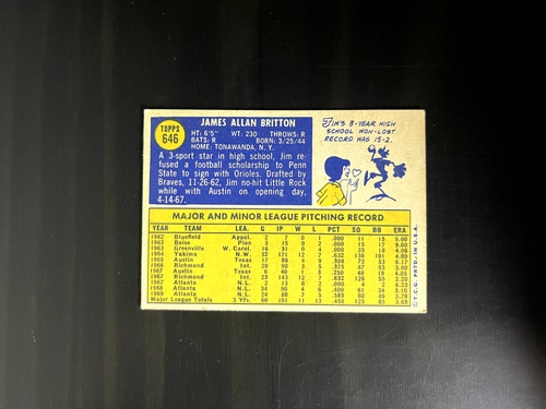 1970 Topps Baseball High Numbers #547-720 You-Pick. Complete-Your-Set.  Low Ship - Picture 239 of 421
