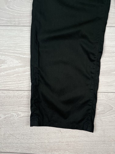 Versace Jeans Couture Vintage 90s Black Wide Leg Trousers Pants Mens 32 size - Picture 5 of 12