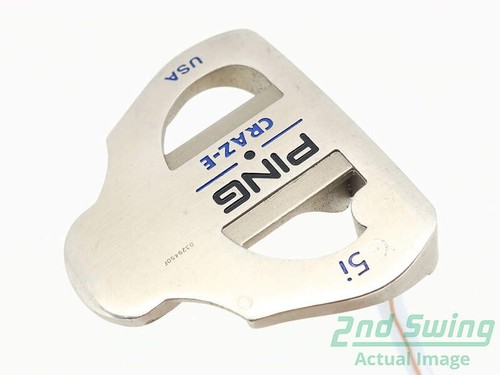 Ping G5i Craz-E Putter Slight Arc Steel Right Black Dot 33.0in