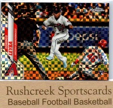 2020 Topps Chrome #10 Domingo Leyba RC Rookie X-Fractor