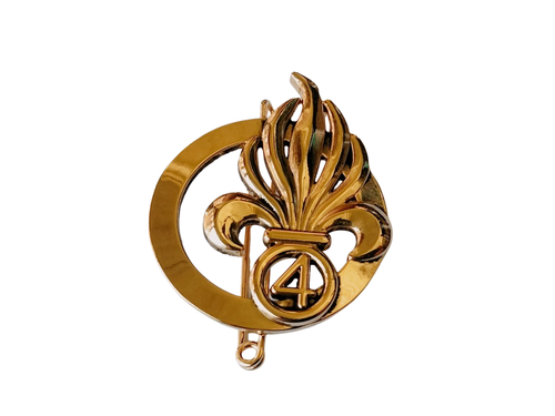 Légion Etrangère- Insigne de béret du 4° REI 📌5a. - Imagen 1 de 2